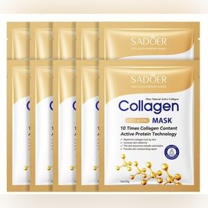 ✨ 20 Pcs Collagen Face Masks Pack